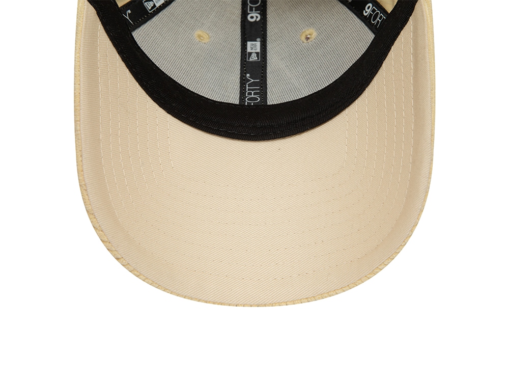 New Era New York Yankees Summer Cord Yellow Womens 9Forty Strapback Casquette