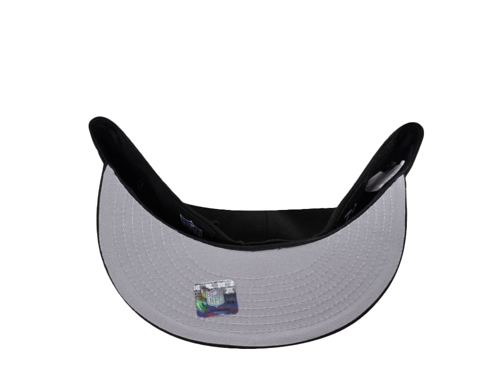 New Era Las Vegas Raiders Super Bowl Champions Black Prime Edition 59Fifty Fitted Casquette