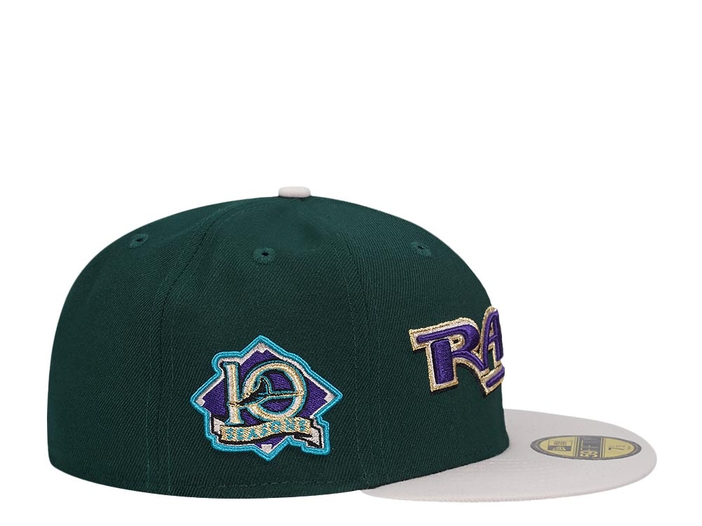 New Era Tampa Bay Rays 10 Seasons Color Flip Two Tone Edition 59Fifty Fitted Casquette