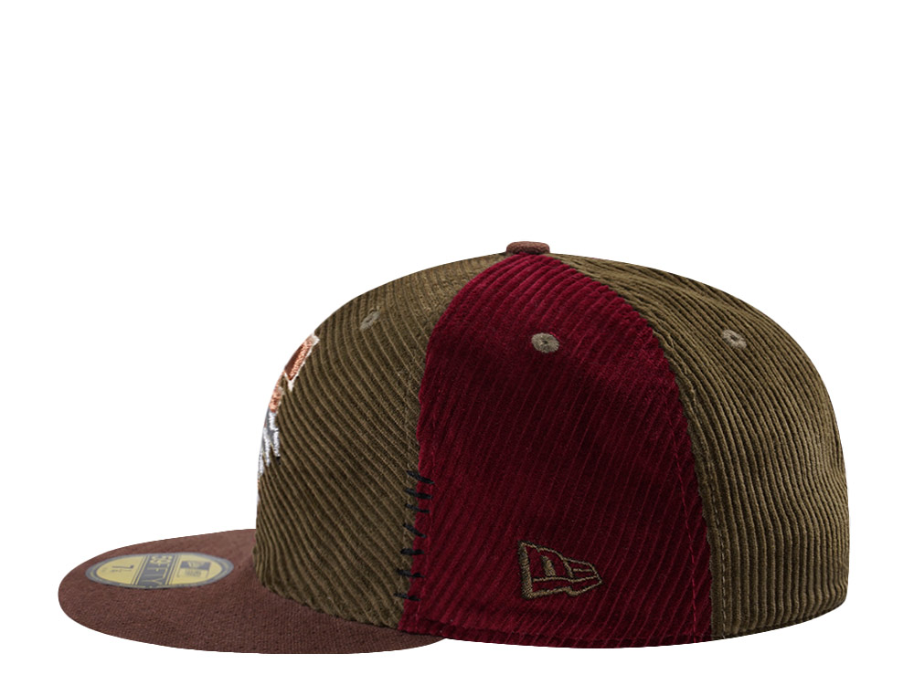 New Era Fresno Grizzlies Metallic Corduroy Pinwheel Horror Edition 59Fifty Fitted Casquette