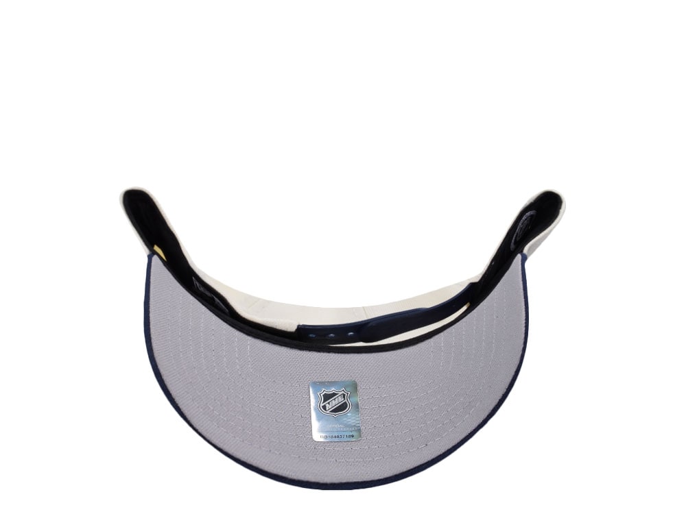 New Era Edmonton Oilers 40th Anniversary Chrome Two Tone Edition 9Forty A Frame Snapback Casquette