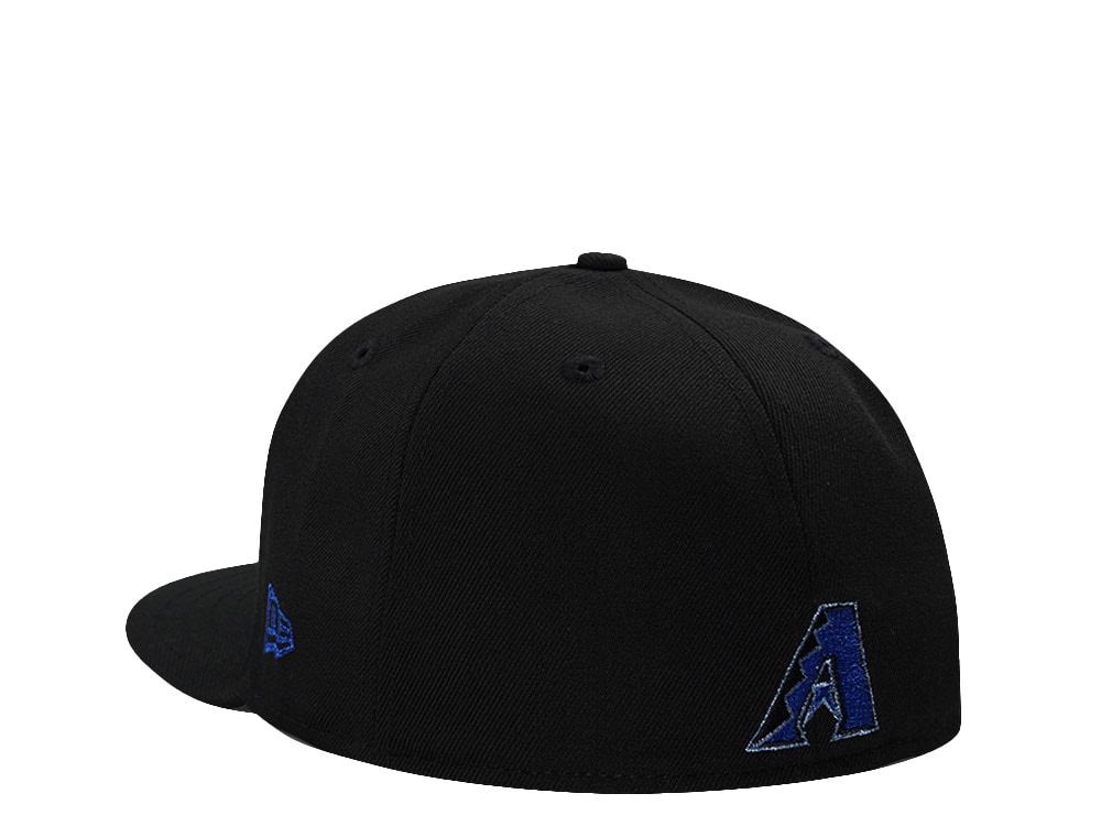 New Era Arizona Diamondbacks Inaugural Season Metallic Black Prime Edition 59Fifty Fitted Casquette