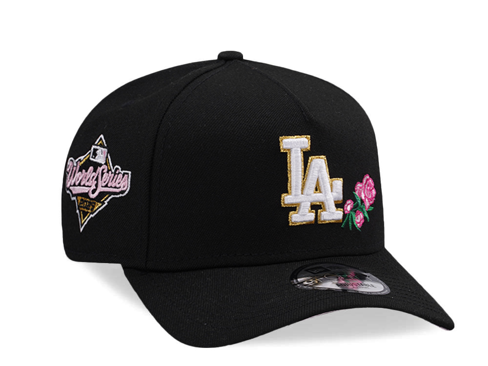 New Era Los Angeles Dodgers World Series 2025 Black Prime Edition 9Forty A Frame Snapback Casquette