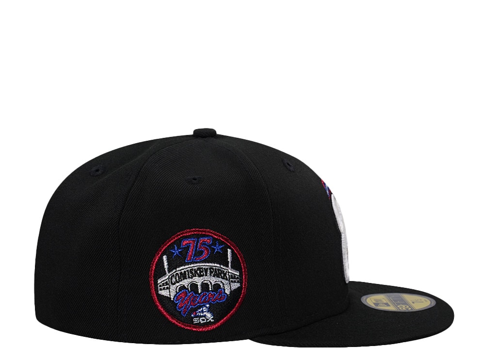 New Era Chicago White Sox 75th Anniversary Black Prime Horror Edition 59Fifty Fitted Casquette