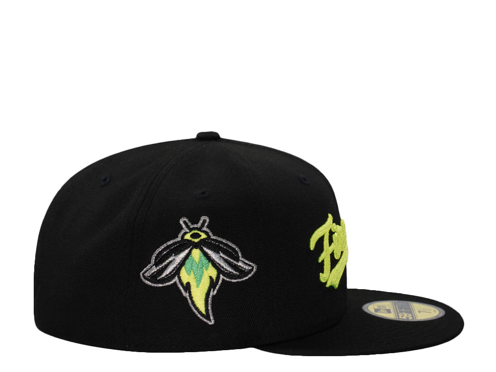 New Era Columbia Fireflies Chainstitch Black Prime Edition 59Fifty Fitted Casquette