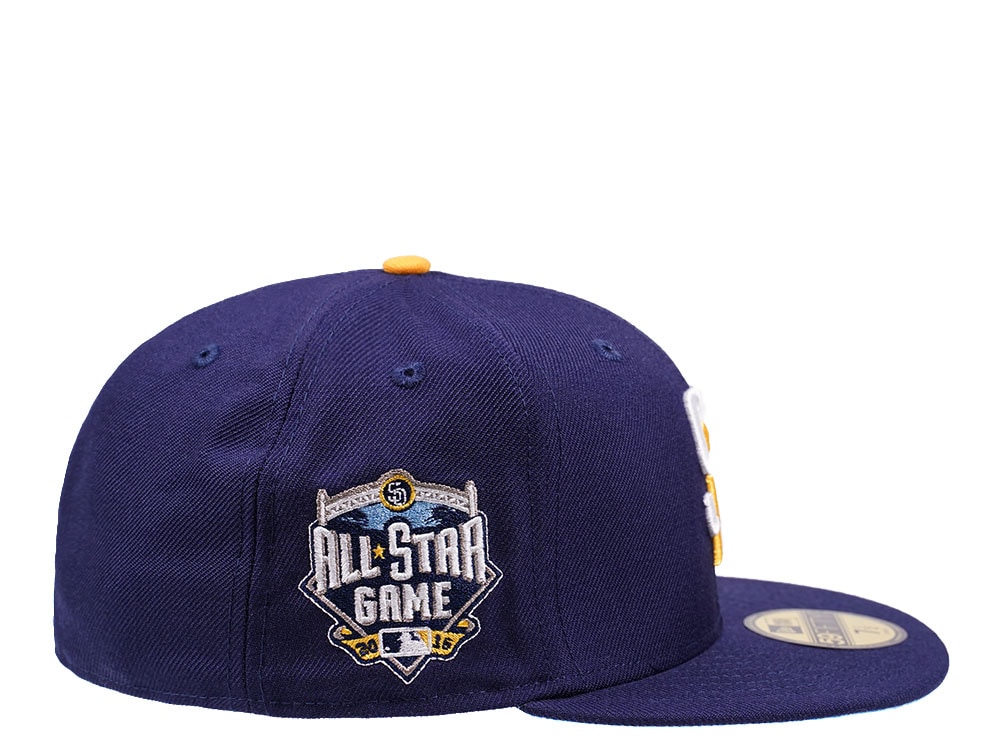 New Era San Diego Padres All Star Game 2016 Glacier Blue Edition 59Fifty Fitted Casquette