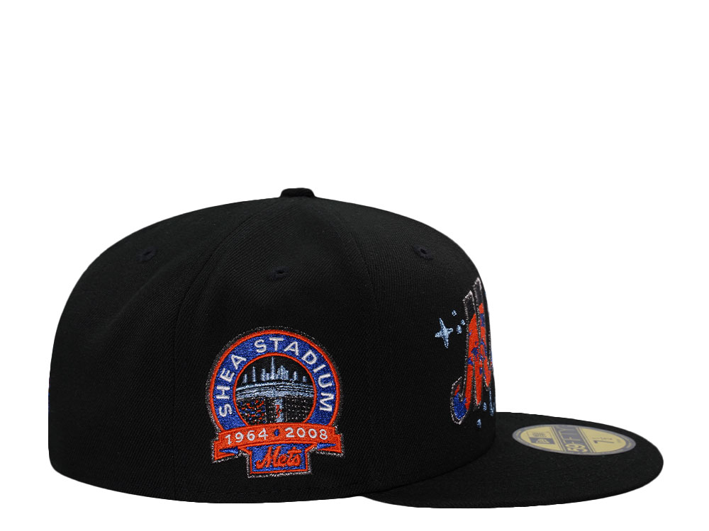 New Era New York Mets Shea Stadium Black Prime Edition 59Fifty Fitted Casquette