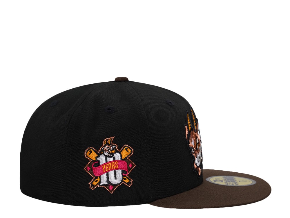 New Era Hartford Yard Goats 10th Anniversary Dunkin Park Prime Two Tone Edition 59Fifty Fitted Casquette