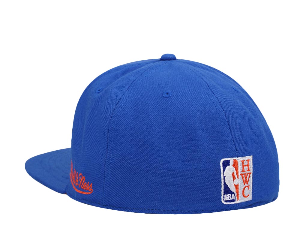 Mitchell & Ness New York Knicks Logo History Hardwood Classic Dynasty Fitted Casquette
