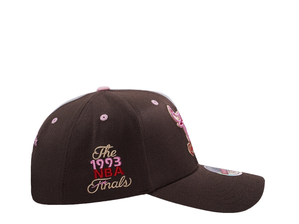 Mitchell & Ness Chicago Bulls NBA Finals 1993 Hardwood Classic Brown Sugar Edition Snapback Casquette