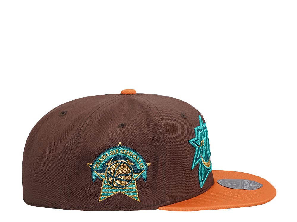 Mitchell & Ness Philadelphia 76ers All Star Game Copper Top Hardwood Classic Dynasty Fitted Casquette