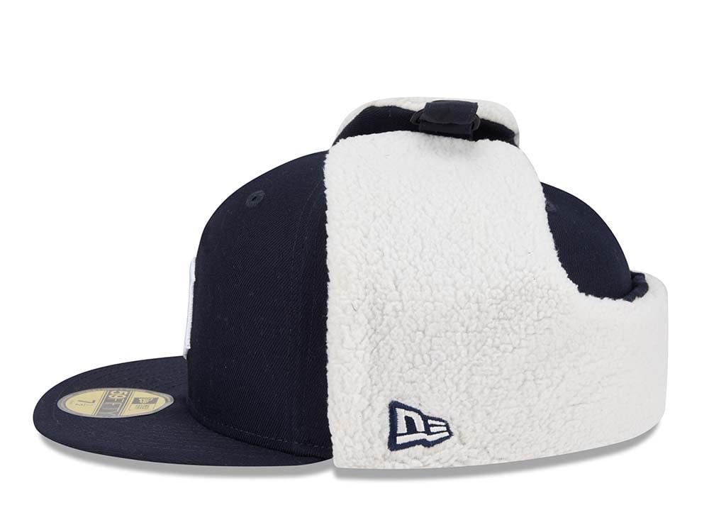 New Era Detroit Tigers Classic Navy 59Fifty Dogear Fitted Casquette