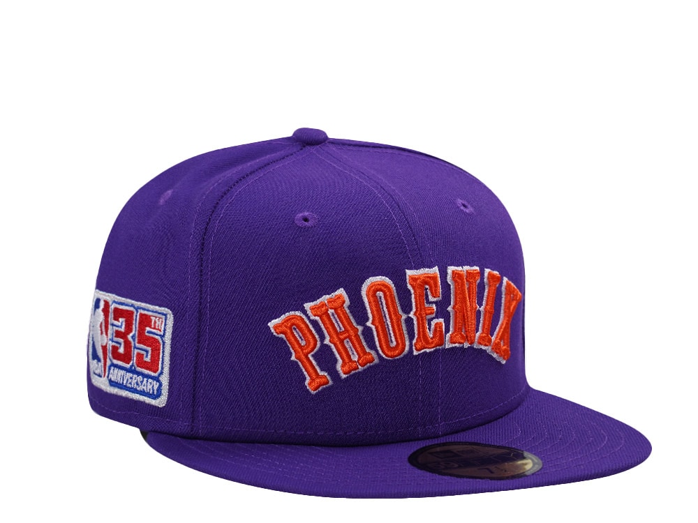 New Era Phoenix Suns 35th Anniversary Purple Prime Edition 59Fifty Fitted Casquette