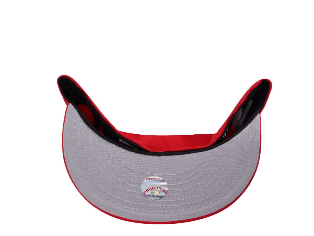 New Era Texas Rangers Arlington Stadium Fire Red Prime Edition 59Fifty Fitted Casquette