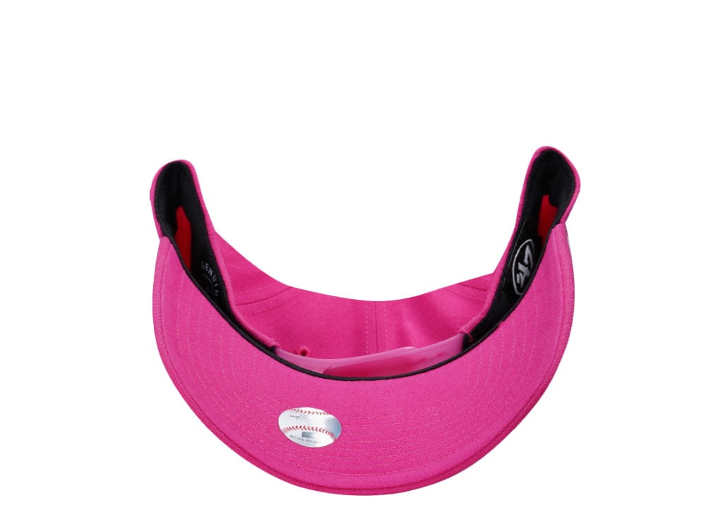 47Brand New York Yankees Magenta MVP Snapback Casquette
