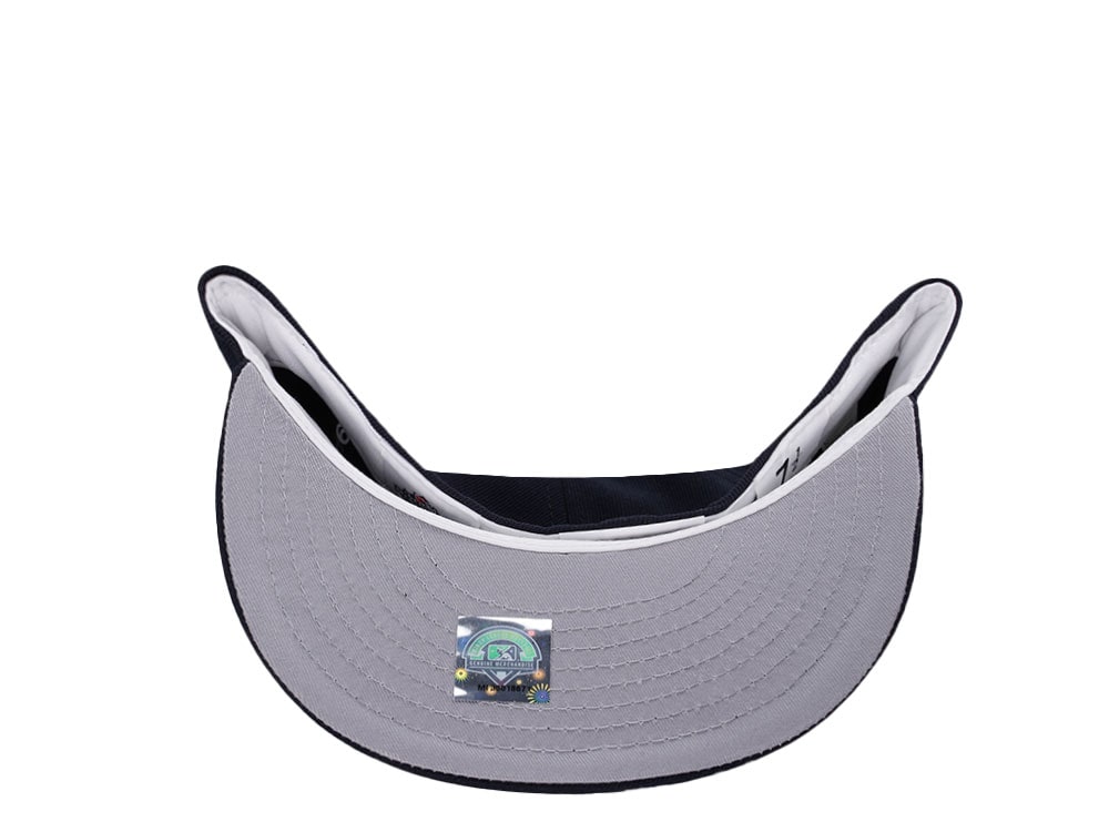 New Era Greenville Hornets Navy Metallic Edition 59Fifty Fitted Casquette