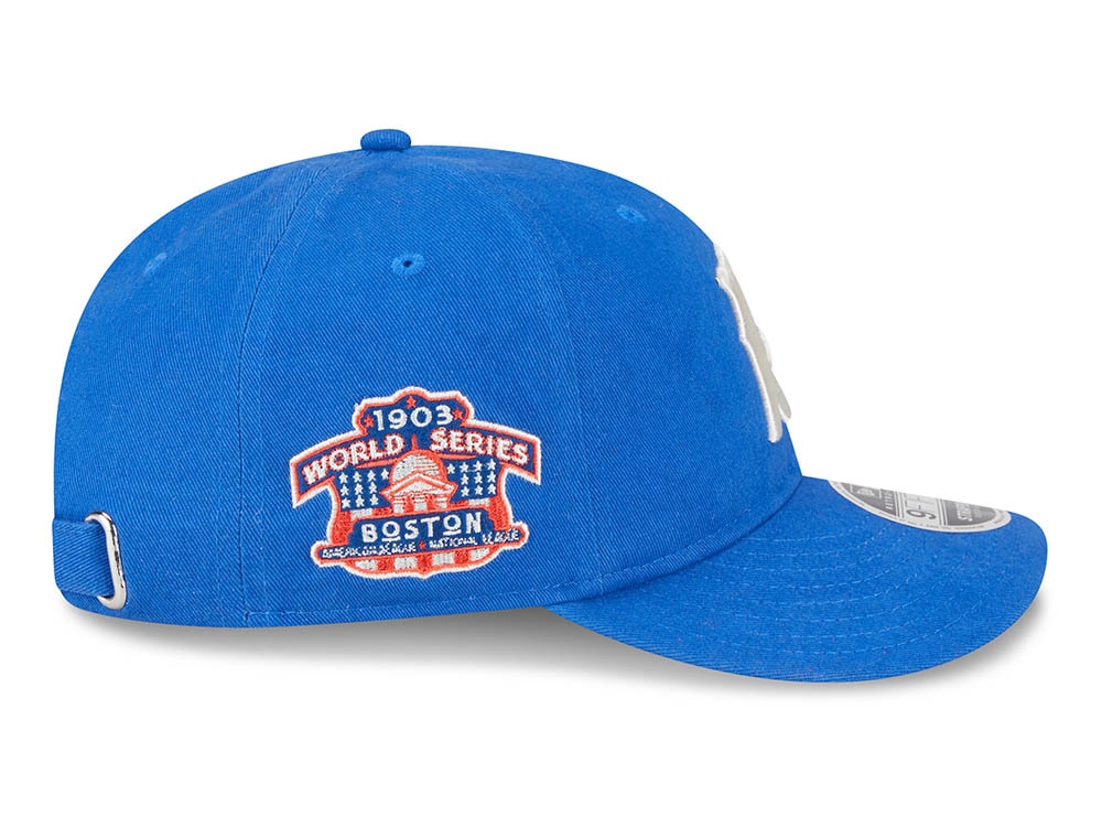 New Era Pittsburgh Pirates World Series 1903 Retro Crown Vintage Blue 9Fifty Strapback Casquette