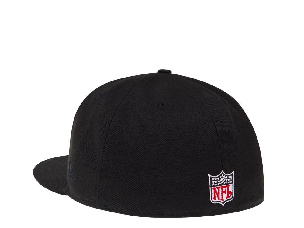 New Era Atlanta Falcons 50 Seasons Black Classic Prime Edition 59Fifty Fitted Casquette