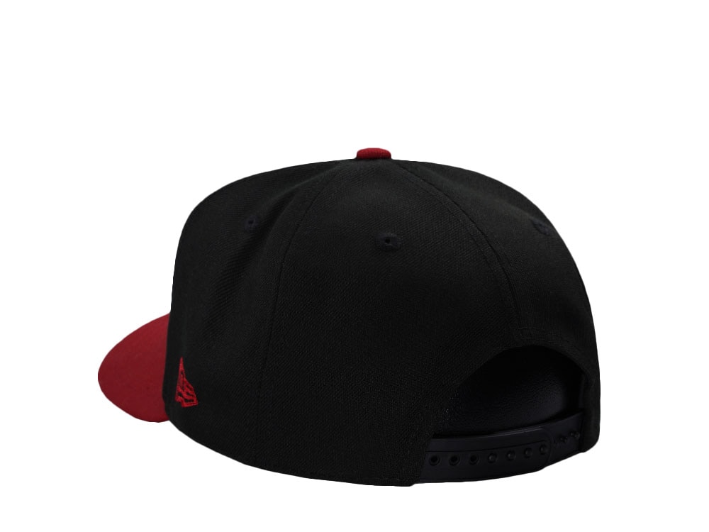 New Era Seattle Supersonics NBA Western Conference Black Two Tone Edition 9Fifty A Frame Snapback Casquette