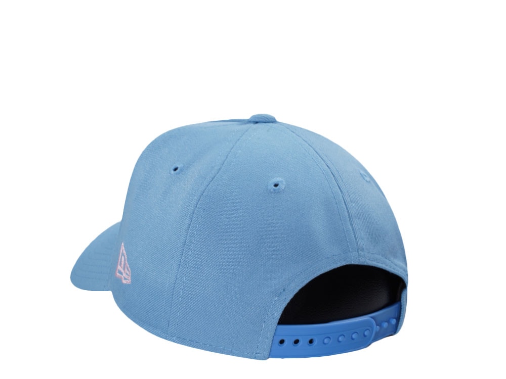 New Era Anaheim Angels 50th Anniversary Sky Pink Prime Edition 9Forty A Frame Snapback Casquette
