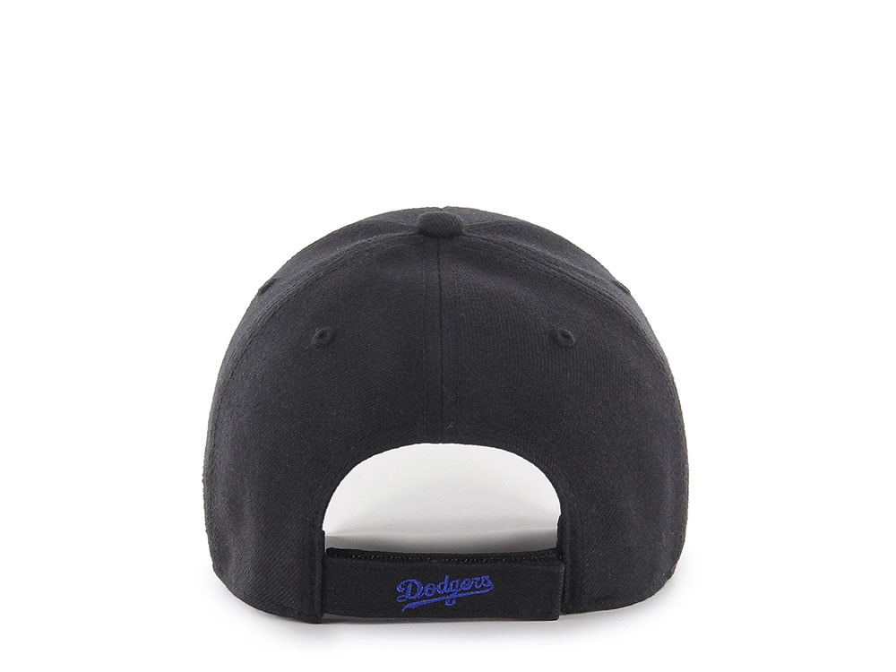 47Brand Los Angeles Dodgers Black Classic Strapback Casquette