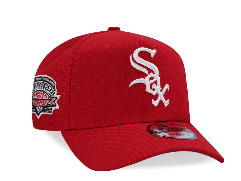 New Era Chicago White Sox Comiskey Park Red Edition 9Forty A Frame Snapback Casquette