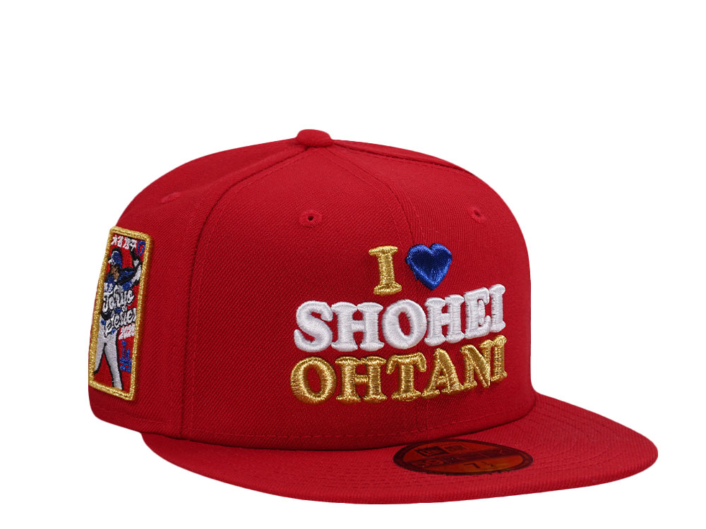 New Era Los Angeles Dodgers Tokyo Series 2025 Red Edition 59Fifty Fitted Casquette