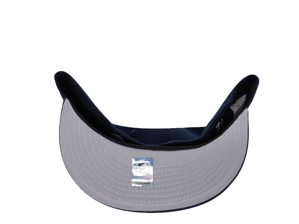 New Era New York Islanders Final Regular Season Home Game Navy Two Tone Edition 59Fifty Fitted Casquette