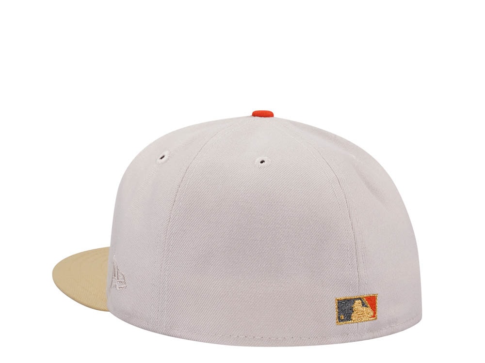 New Era Detroit Tigers All Star Game 2005 Stone Gold Two Tone Edition 59Fifty Fitted Casquette