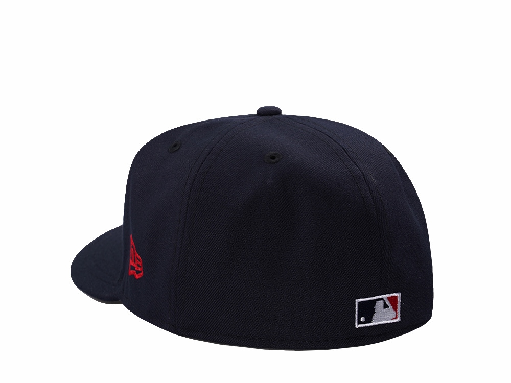 New Era Boston Red Sox World Series 2004 Navy Prime Edition Pre Curved 59Fifty Fitted Casquette