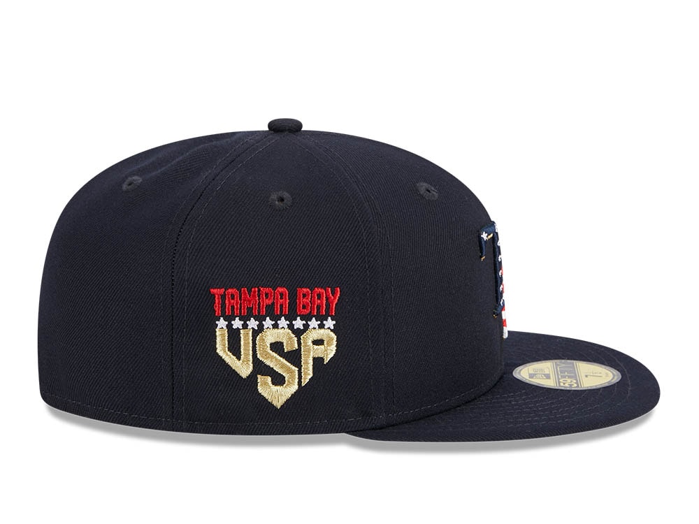 New Era Tampa Bay Rays 4th of July 23 59Fifty Fitted Casquette