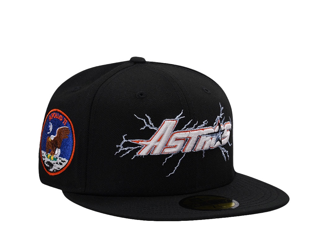 New Era Houston Astros Apollo Black Prime Edition 59Fifty Fitted Casquette