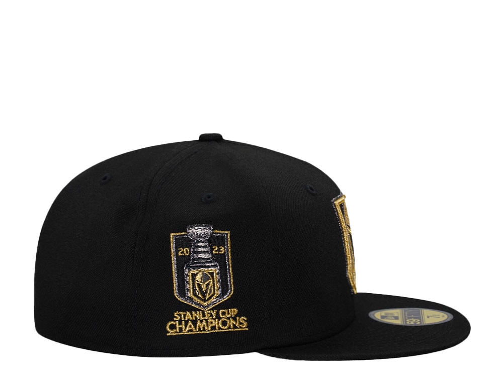New Era Vegas Golden Knights Stanley Cup Champions 2023 Black Prime Edition 59Fifty Fitted Casquette