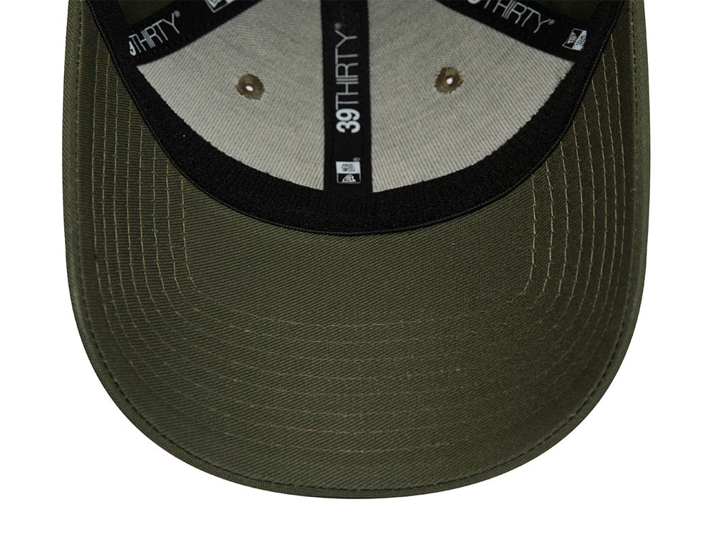 New Era New York Yankees League Essential Olive 39Thirty Stretch Casquette