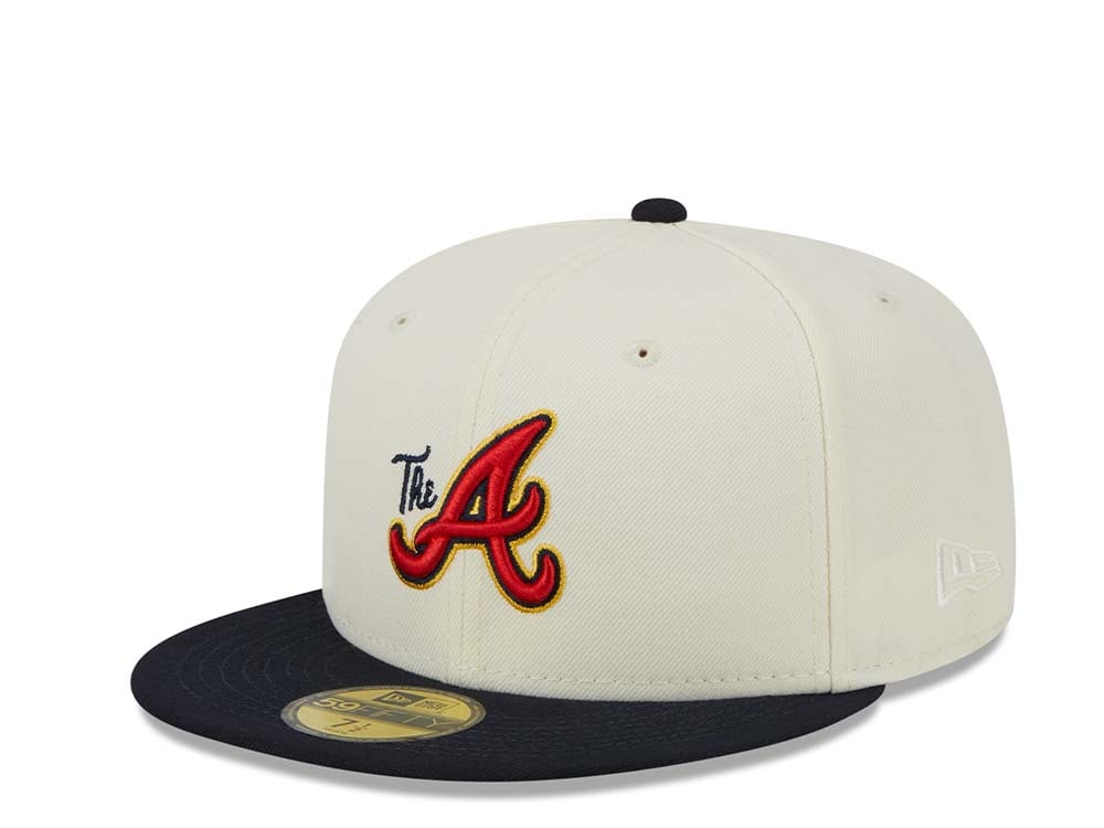 New Era Atlanta Braves Retro City Two Tone Edition 59Fifty Fitted Casquette