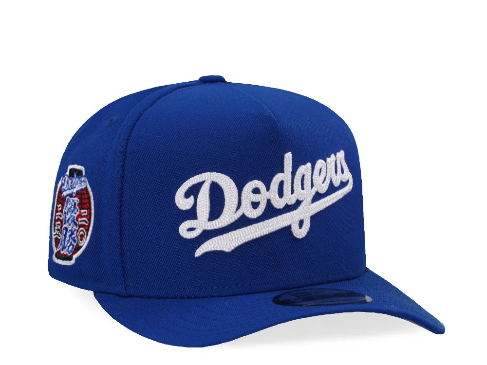 New Era Los Angeles Dodgers World Series Chase 2025 Blue Classic Edition 9Fifty A Frame Snapback Casquette