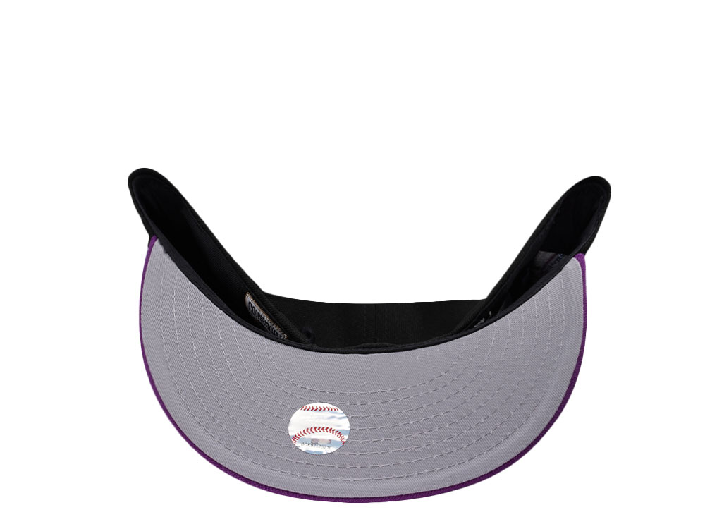 New Era Baltimore Orioles 30th Anniversary Metallic Plum Two Tone Edition 59Fifty Fitted Casquette
