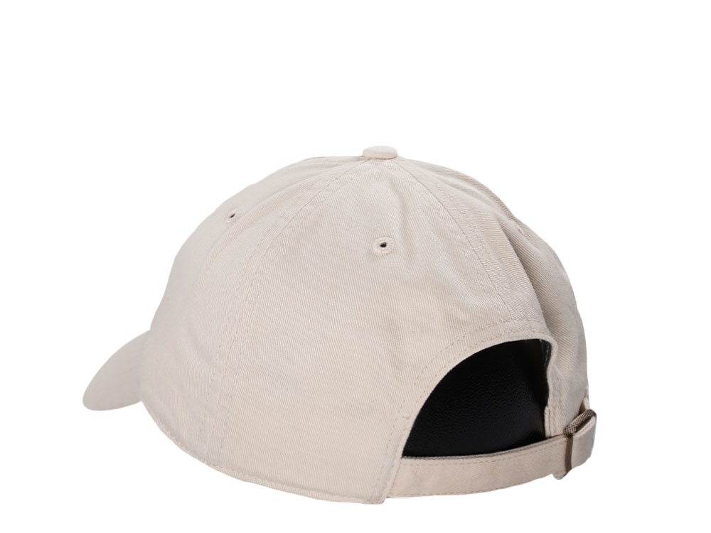 47Brand New York Yankees Natural Apricot Logo Clean up Strapback Casquette