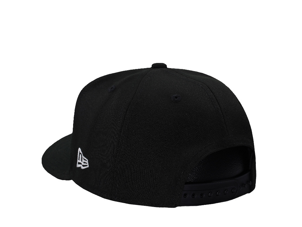 New Era Los Angeles Dodgers  Back to Back World Series Black Classic Edition 9Fifty A Frame Snapback Casquette