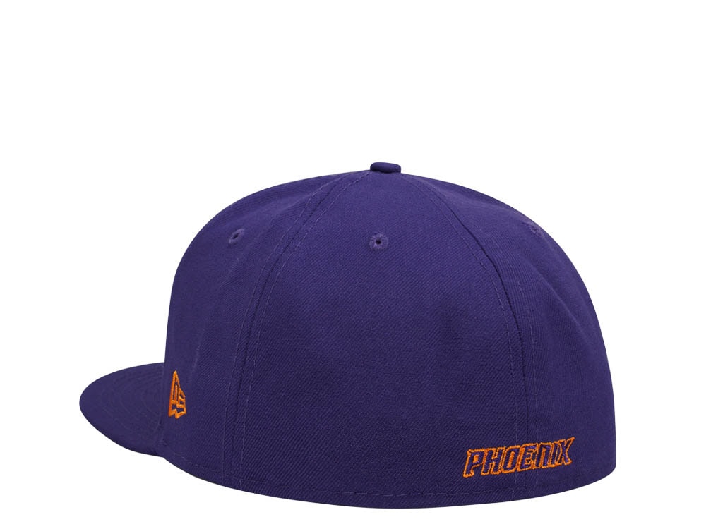 New Era Phoenix Suns Purple Orange Edition 59Fifty Fitted Casquette