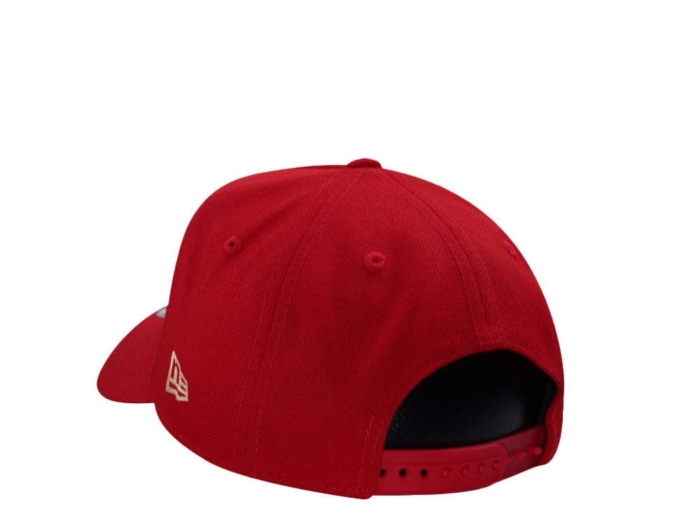 New Era Cleveland Indians Jacobs Field Red Prime Edition 9Forty A Frame Snapback Casquette