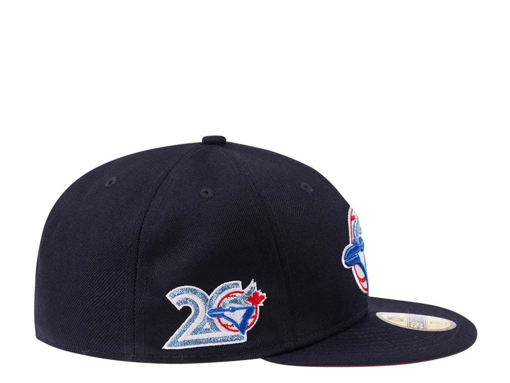 New Era Toronto Blue Jays 20th Anniversary Navy Glacier Blue Edition 59Fifty Fitted Casquette