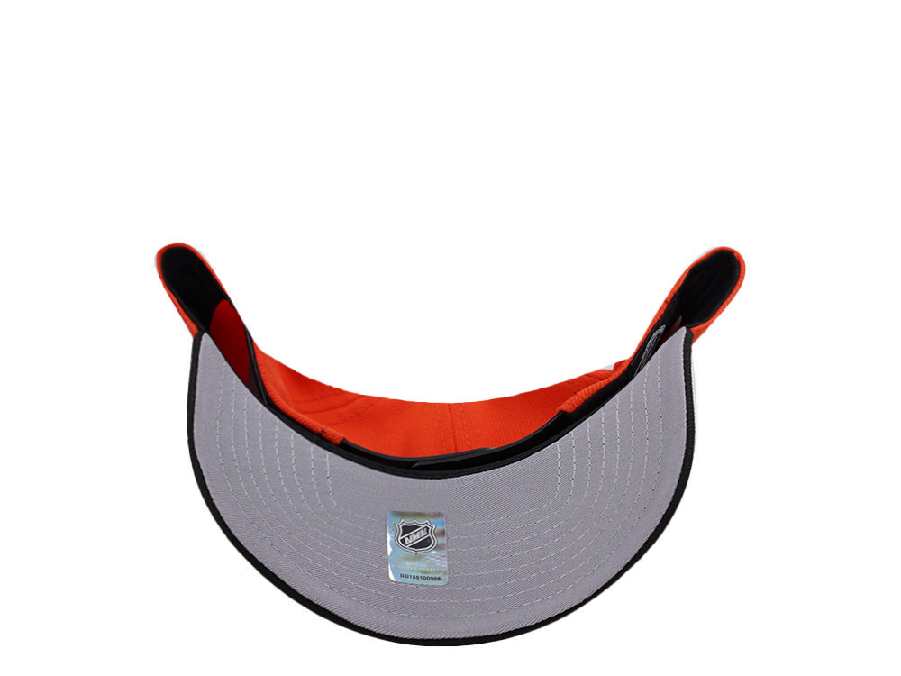 New Era Anaheim Ducks 30th Anniversary Orange Two Tone Edition 9Forty A Frame Snapback Casquette