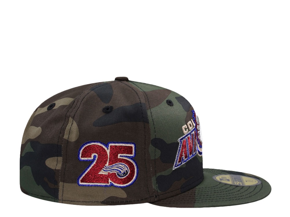 New Era Colorado Avalanche 25th Anniversary Camo Prime Edition 59Fifty Fitted Casquette