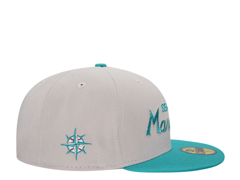 New Era Seattle Mariners Stone Pink Two Tone Edition 59Fifty Fitted Casquette