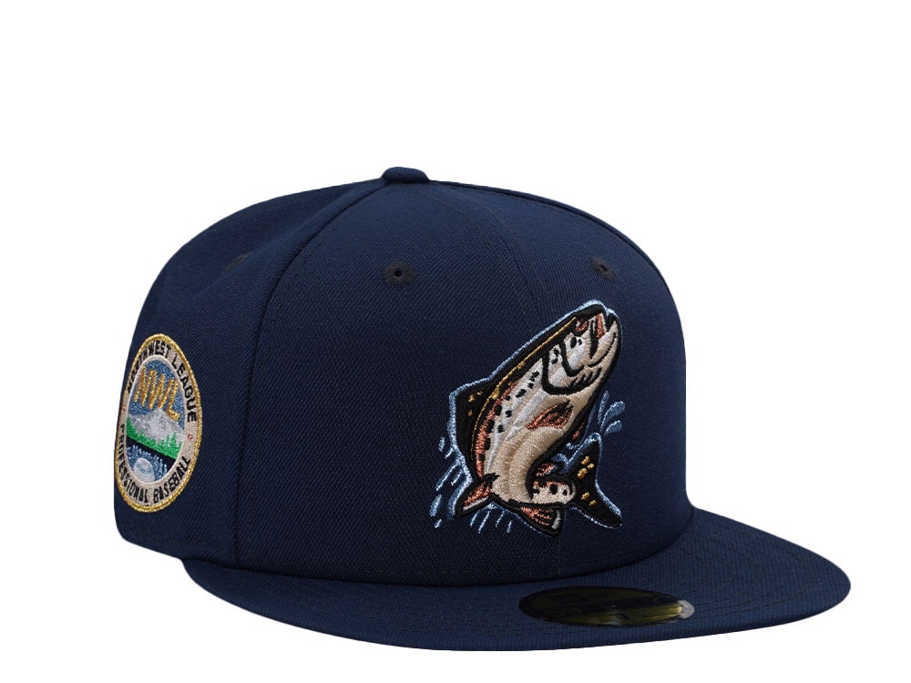 New Era Spokane Indians Ocean Blue Prime Edition 59Fifty Fitted Casquette