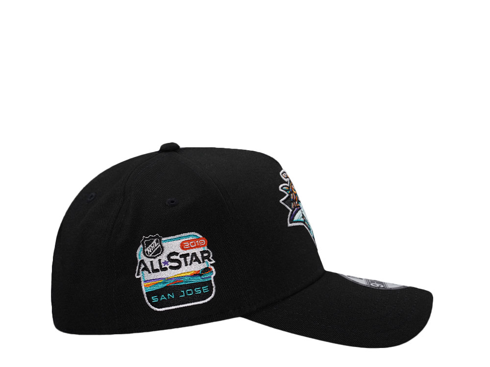 New Era San Jose Sharks All Star Game 2019 Black Prime Edition 9Forty A Frame Snapback Casquette