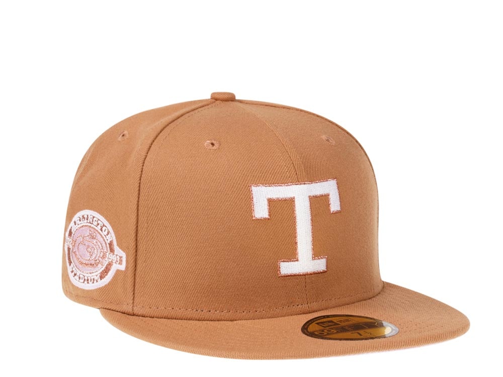 New Era Texas Rangers Arlington Stadium Sweet Gingerbread Edition 59Fifty Fitted Casquette