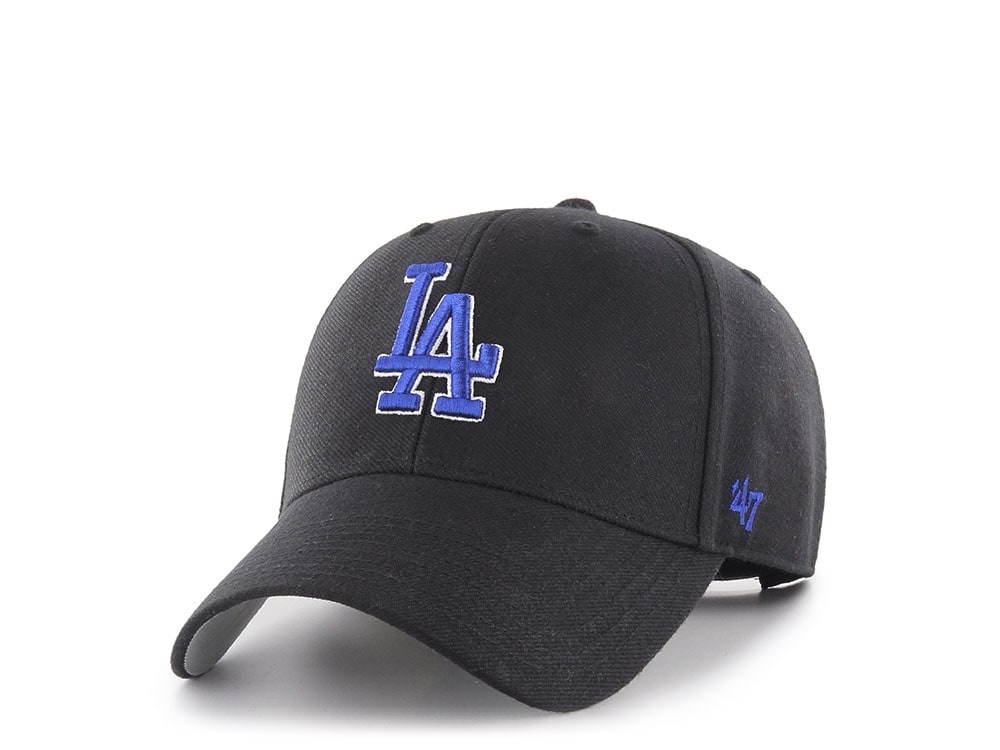 47Brand Los Angeles Dodgers Black Classic Strapback Casquette