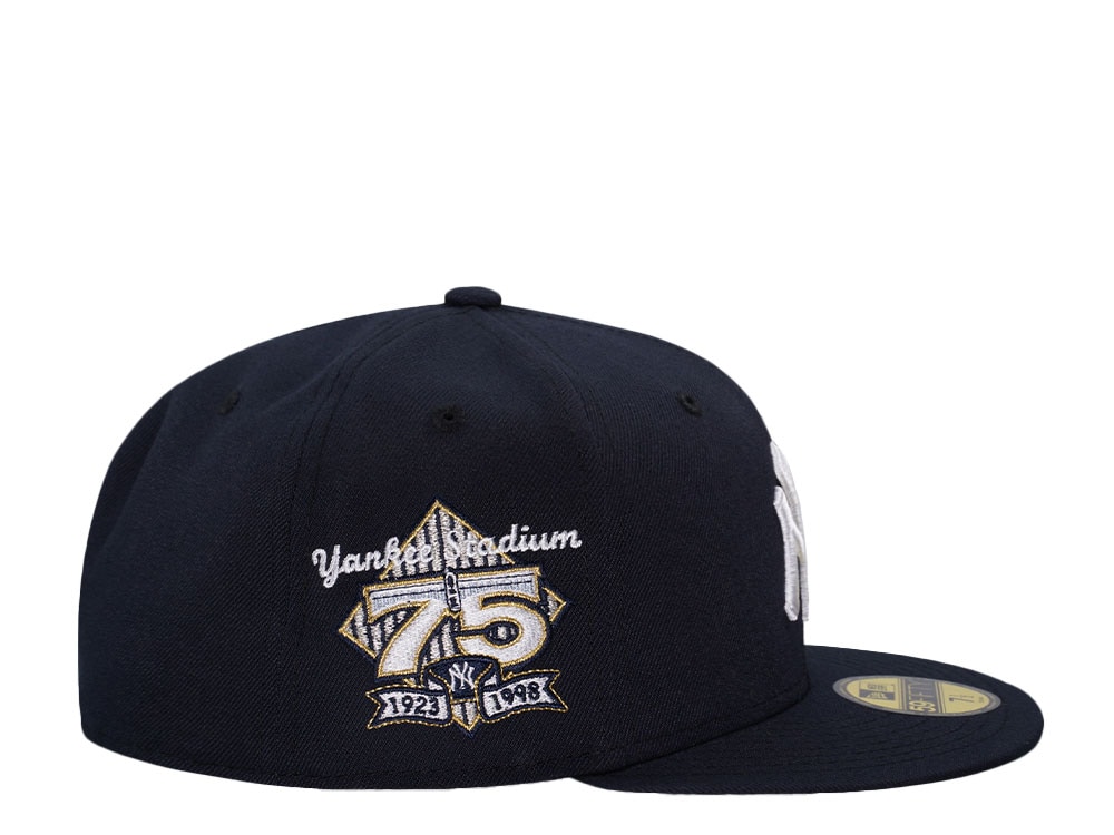 New Era New York Yankees 75 Years Yankee Stadium Navy Edition 59Fifty Fitted Casquette